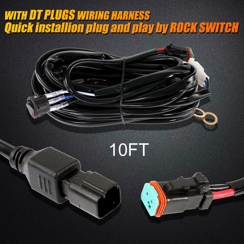 5D-PRO Series Spot Beam Off Road Led Light Bar